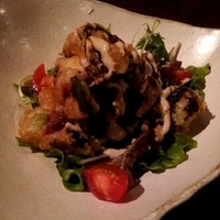 アボカドと生ハムの天ぷら