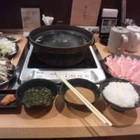 国産豚ロース定食