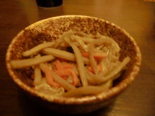 きんぴらごぼう