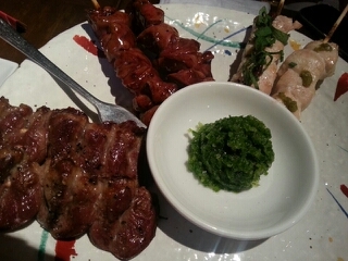 焼き鳥4種盛り合わせ