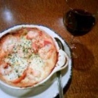 エビとトマトのクリームチーズドリア