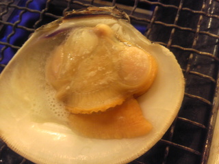 活白蛤の殻焼（２個）