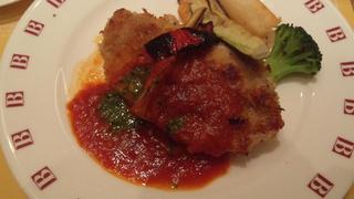 チキンカツレツフィレンツェ風