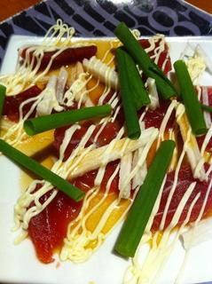 マグロカルパッチョ