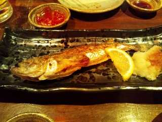 魚の塩焼き