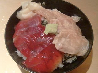 づけ・鯛のごま和え丼