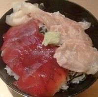 づけ・鯛のごま和え丼