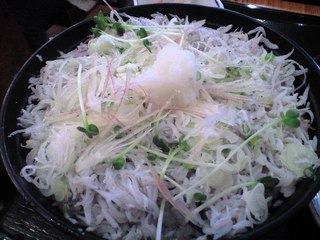 釜揚げしらす丼