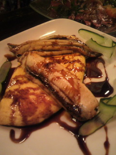 穴子のオムレツ