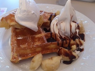 ワッフルバナナ