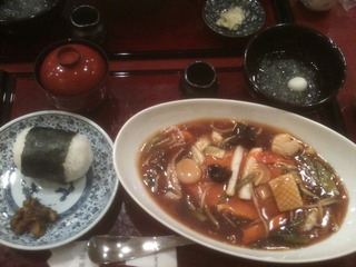 あんかけやきそば