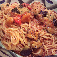 プロヴァンス野菜のトマトソース