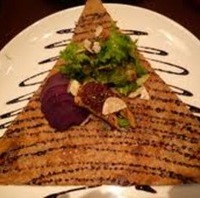 フォアグラとトリュフ・洋梨のガレット