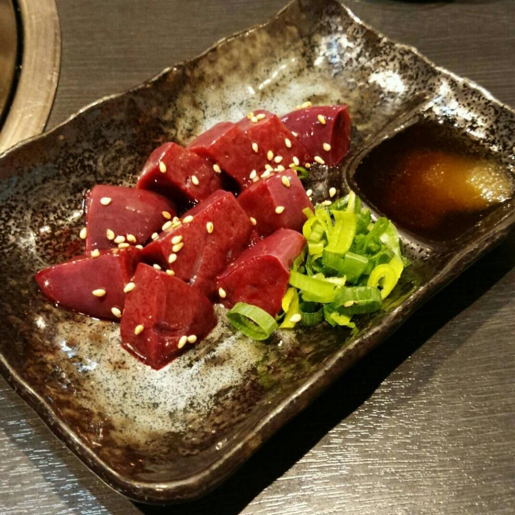 新鮮焼きレバー