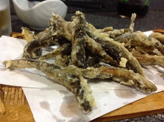 どじょう唐あげ