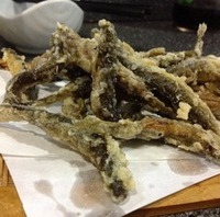 どじょう唐あげ