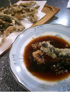 どじょう唐あげ