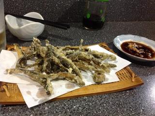 どじょう唐あげ