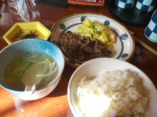 牛タン焼きランチ