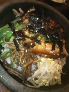 石焼豚の角煮ピビンバ