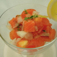 サーモンのマリネ