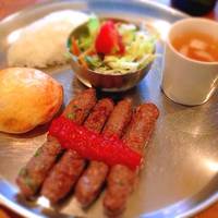 アラビアのシシカバブのセット