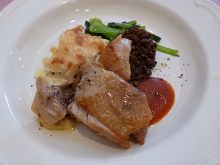 鶏もも肉のコンフィ