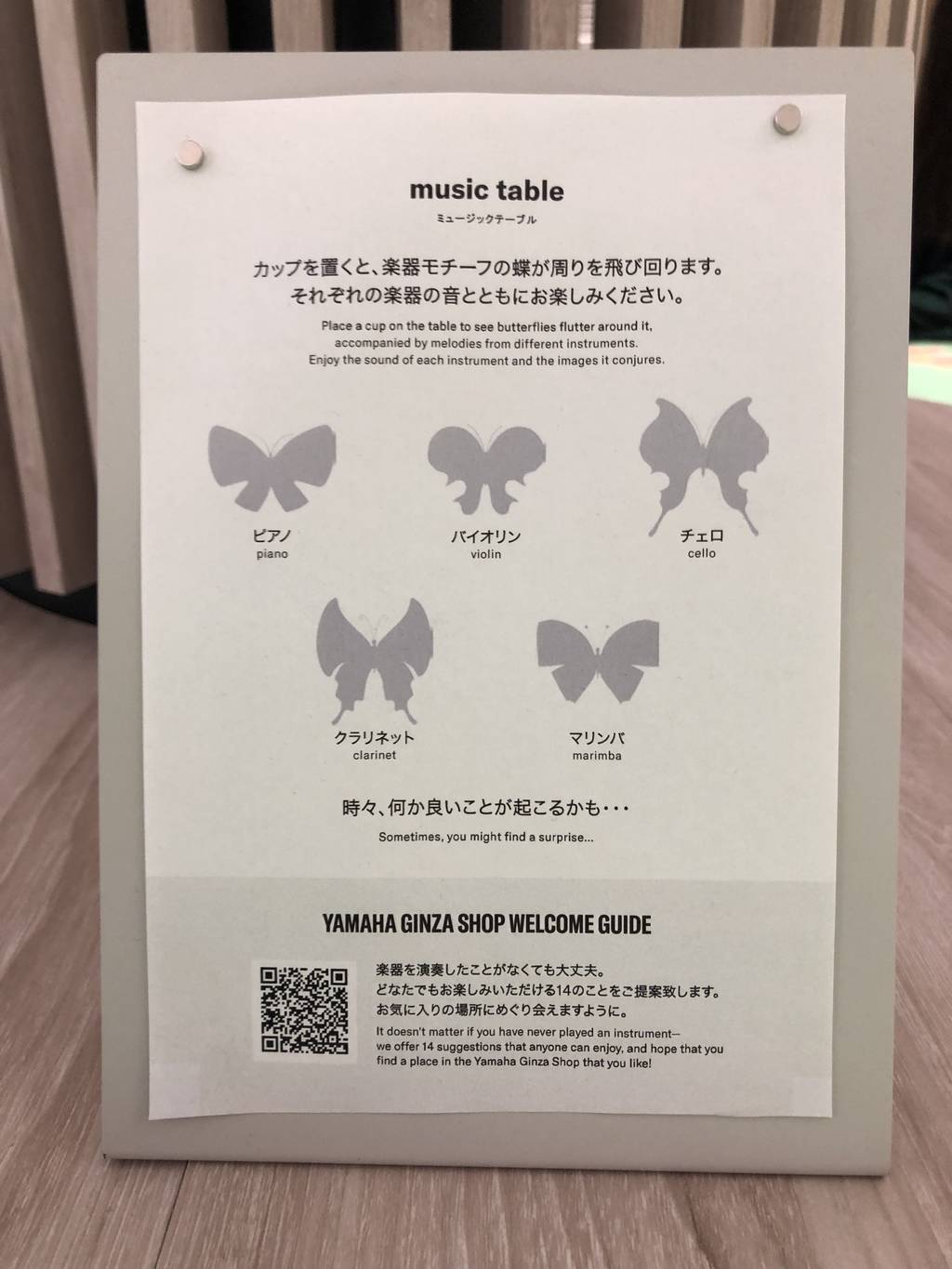 NOTES BY YAMAHA 1F cafe…