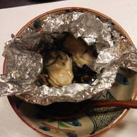 真ガキと木の子の酒蒸し