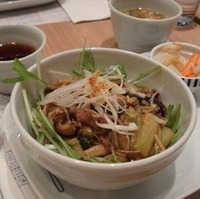 牛肉ときのこのあんかけごはん