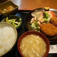 メンチカツ定食