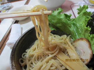 全粒粉濃厚魚介つけめん