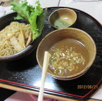 全粒粉濃厚魚介つけめん