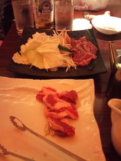 生ラムジンギスカンプレート