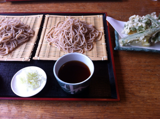 天ぷら付 盛そば