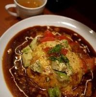 アボカドのオムライス