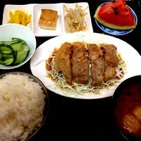 しょうが焼き定食