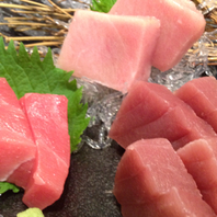 まぐろ三種盛り