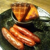 自家製スモークチーズ＆ウインナー