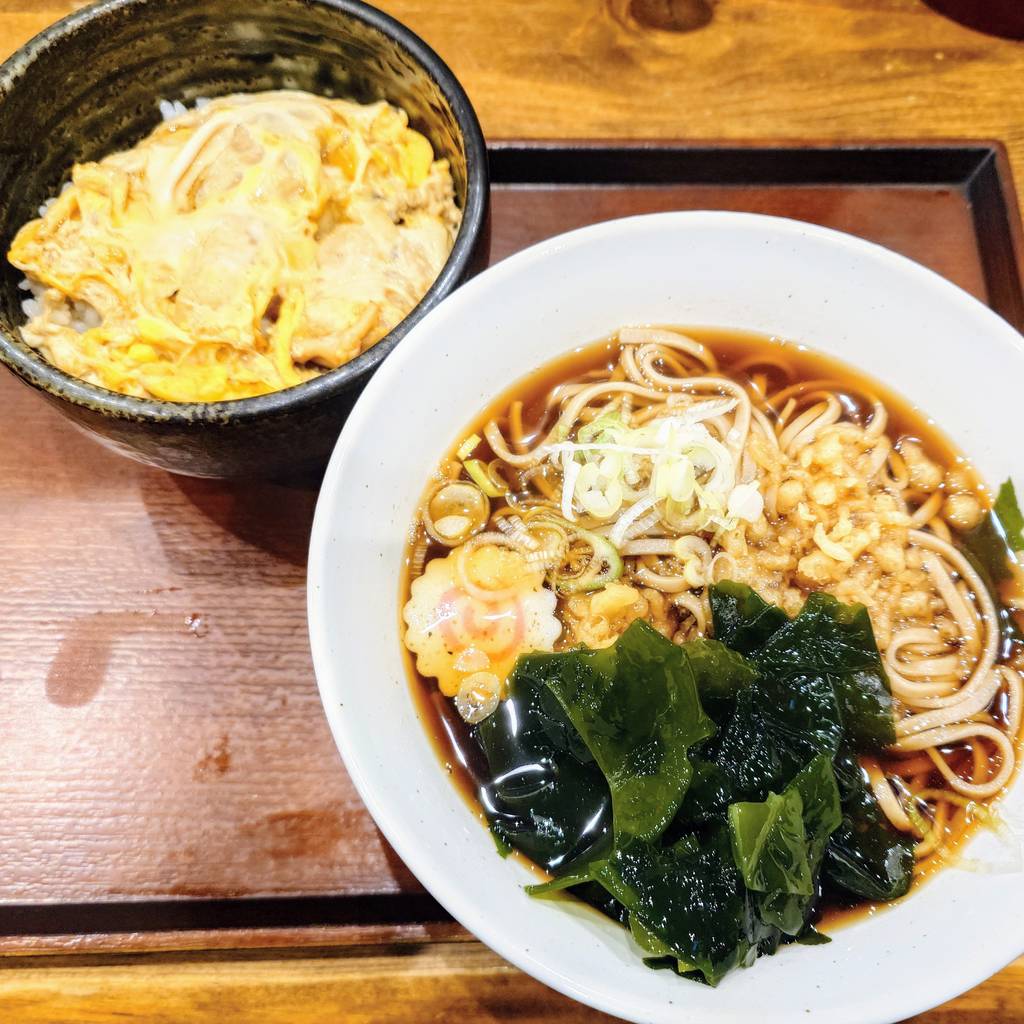 親子丼セット 温