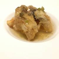 コース（４０００円）写真は、クエと牡蠣の…