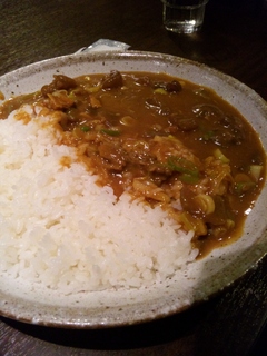 牛筋煮込みカレー