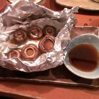 神戸マッシュルームのホイル焼き