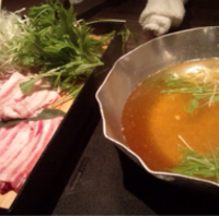 豚のしゃぶしゃぶ