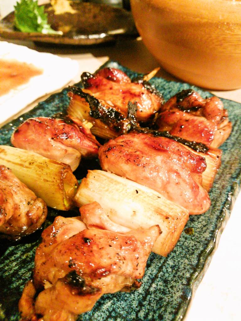 あべどりのねぎま串