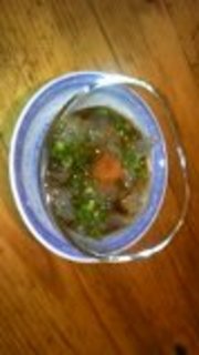 生くらげの酢の物