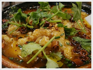 白身魚の激辛煮込み