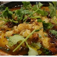 白身魚の激辛煮込み