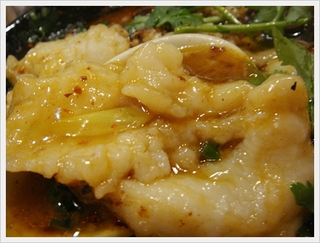 白身魚の激辛煮込み