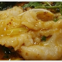 白身魚の激辛煮込み